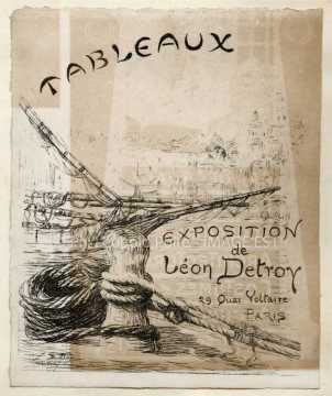 Exposition Léon Detroy (1859-1955) (Paris)
